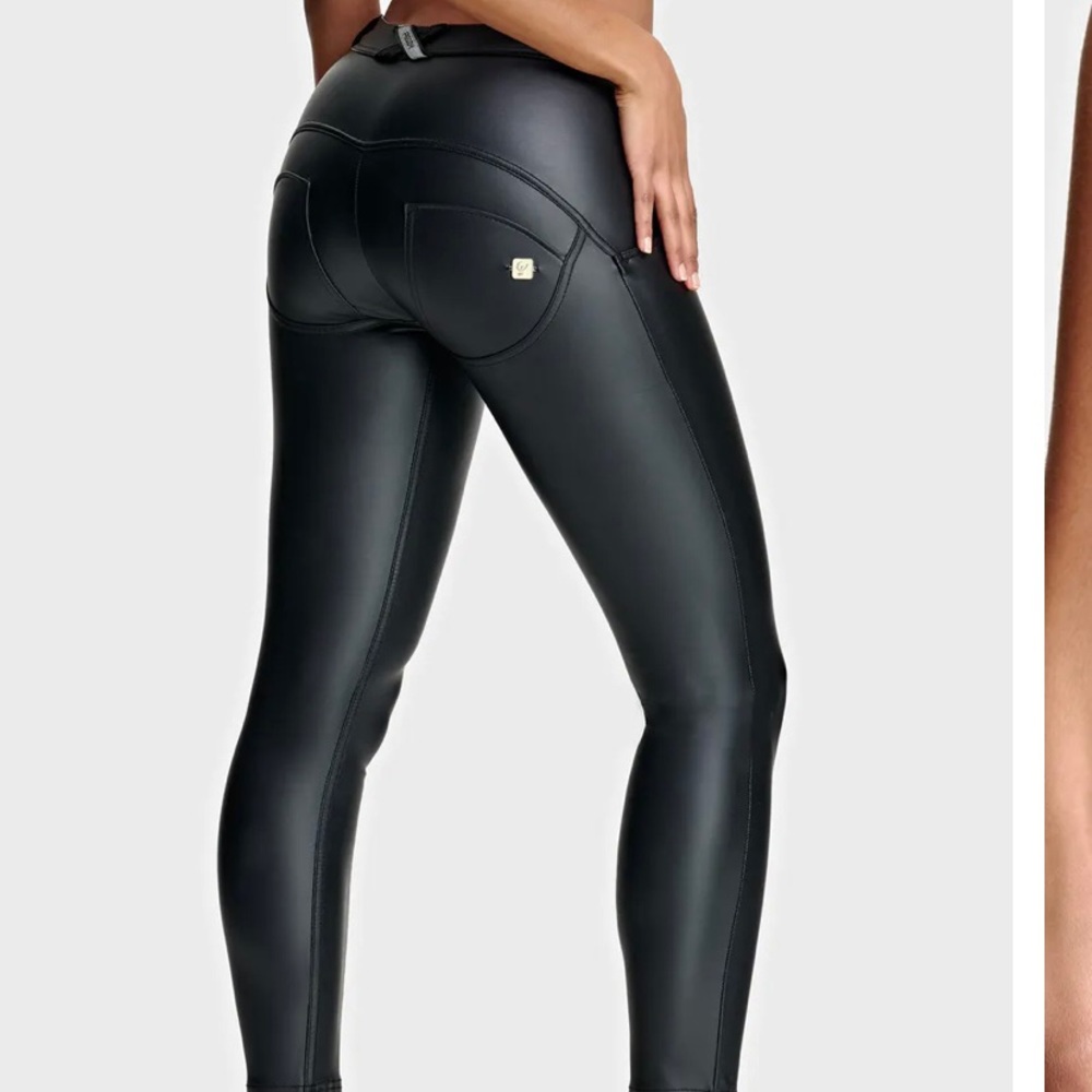 Faux leather Freddy jeans